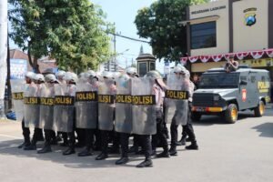 Polres Kediri Kota Tingkatkan Kemampuan Dalmas Untuk Pengamanan Pilkada 2024