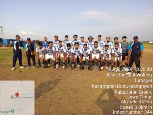 Tim Duduk Football Clup kalahkan tim Gumining FC dengan scor 1-0 di babak penyisihan turnamen tunggulwulung cup th 2024