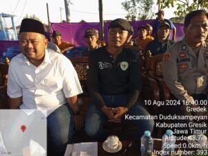 Lomba Perahu dayung Piala Bupati Gresik Dibuka di Desa Gredek