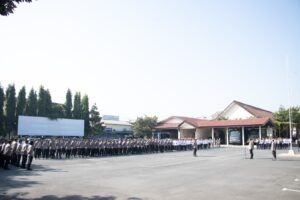 Apel Jam Pimpinan, Kapolres Kediri Tekankan Netralitas Anggota Jelang Pilkada Serentak 2024