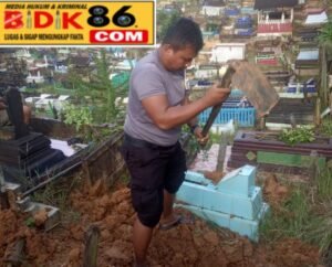 Kadivhumas Sampaikan Apresiasi Kapolri ke Anggota yang Jadi Penggali Kubur