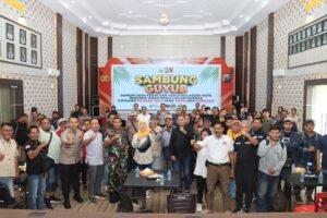 Cooling System, Kapolres Kediri Kota dan Dandim 0809 Gelar Sambung Guyub Bersama Awak Media