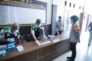 Sidak Tes Urine Anggota Polres Kediri, Komitmen Tegas Perangi Penyalahgunaan Narkoba