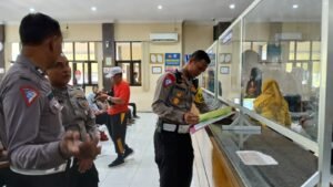 Kasatlantas Polres Polres Kediri Kota Cek Samsat Kota Kediri, Pastikan Pelayanan Maksimal