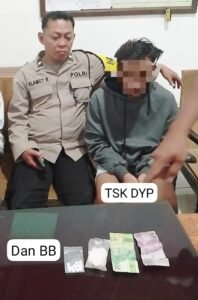 Ops Tumpas Narkoba, Polsek Pace Amankan Pelaku Pengedar Narkoba Jenis Dobel L.