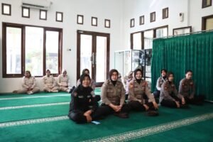 Rutin, Polres Kediri Gelar Binrohtal Untuk Personel