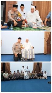 Jaga Pilkada Aman dan Damai, Kapolres Kediri Kota Silaturahmi ke Ponpes Al Falah Ploso