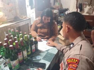 Polres Nganjuk Gencarkan Razia Miras Sebagai Tindak Lanjut Keluhan Masyarakat dan Upaya Memelihara Kamtibmas Jelang Pilkada 2024