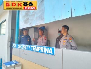 Polres Gresik Siagakan Personel 24 Jam Untuk Pengamanan Percetakan Surat Suara Pemilu 2024