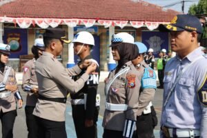 Polres Kediri Kota Gelar Pasukan Ops Zebra Semeru 2024, Ini Sasaran Pelanggaran Lalu Lintas