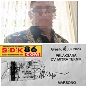 Warga Desa Gedang Kulut Geram Ukuran Pipa Swadaya yang Dipasang CV MITRA TEKNIK Tidak Sesuai RAB.