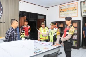 Jelang Pelantikan Presiden dan Wakil Presiden Terpilih, Polres Kediri Kota Gelar Patroli Gabungan Skala Besar
