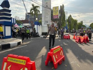Didominasi Sepeda Motor, Ratusan Kendaraan Terjaring Razia Operasi Zebra Semeru di Kota Kediri