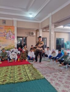 Kepala Desa Sumengko : H. Mashabi S.pd, satukan warga dalam acara sedekah bumi tahun 2024
