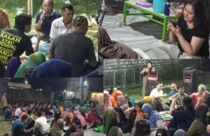Guyub rukun RT 01: setelah sedekah bumi, hingga adakan pesta bakar ikan bandeng