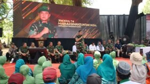 Tingkatkan Produktifitas Pertanian di Bawean, Plt Bupati Gresik Dampingi Kasad Launching Pipanisasi TNI AD Manunggal Air