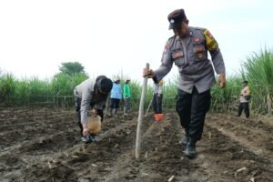 Polresta Malang Kota Dukung  Program Asta Cita Kampanyekan Swasembada Pangan Nasional