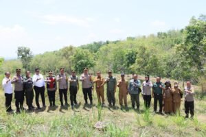 Dukung Asta Cita Polres Kediri Kota Manfaatkan Lahan Tidur di Pohrubuh Untuk Ketahanan Pangan Nasional