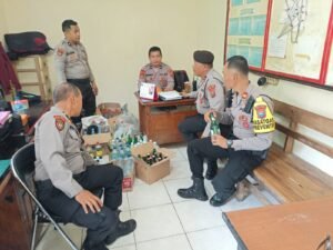 Giat Supervisi Ke Unit Samapta Polsek Jajaran,ini Harapan Kasat Samapta Polres Kediri Kota!