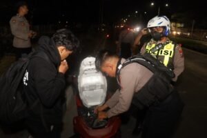 Polres Pelabuhan Tanjung perak Intensifkan Patroli Malam, Jelang Tahap Coblosan Pilkada