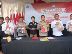 Program 100 Hari Asta Cita,Polresta Mojokerto Berhasil Tangkap Pelaku Pencucian Uang Hasil Dari Penjualan Narkoba