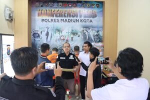 Polres Madiun Kota Ungkap Penyalahgunaan Narkotika Jenis Sabu 3 Tersangka Diamankan