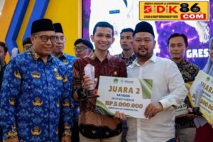 Bupati Gresik Berharap Inovasi Milenial Pada Pameran Ginofest Terintegrasi Dengan Pemerintah Daerah