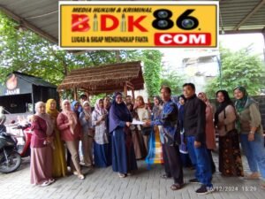 PAC Barisan Relawan Nusantara Raya Kecamatan Manyar Bentuk Kepengurusan Tingkat Desa tahun 2024