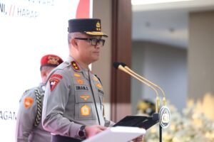 Kapolda Jatim Pimpin Upacara Serah Terima Jabatan Irwasda