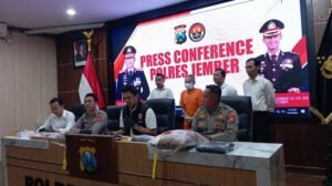Polres Jember Berhasil Menangkap Tersangka Penyebab Tewasnya Wanita Paruh Baya di Tanggul