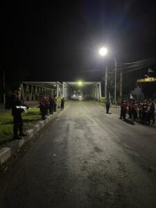 Antisipasi Gangguan Kamtibmas, Polres Nganjuk Gelar Penyekatan Kedaerahan di Wilayah Perbatasan