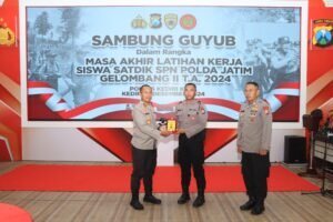 Sambut Masa Depan Polri Presisi, Polres Kediri Kota Tutup Latihan Kerja dengan Kegiatan Sambung Guyub