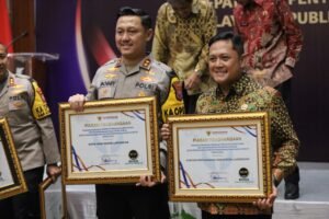 Polres Lamongan Raih Penghargaan Peringkat Pertama Inovasi Yanlik Tahun 2024 Kategori A dari Ombudsman RI