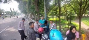 Aksi Heroik Anggota Satlantas Polres Kediri Kota Gagalkan Upaya Percobaan Bunuh Diri