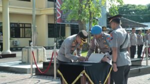 Mutasi Jabatan di Polres Nganjuk, Kapolres: Momentum Penyegaran dan Optimalisasi Kinerja