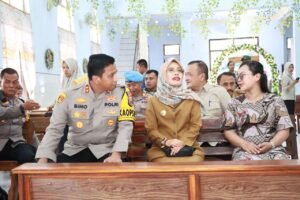 Kapolres Kediri Bersama Forkopimda Kabupaten Kediri Cek Kesiapan Pengamanan Ibadah Natal