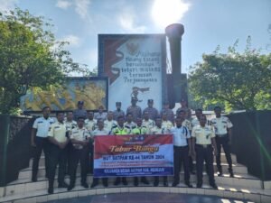 Polres Nganjuk Rayakan HUT Satpam Ke-44 dengan Donor Darah, Kapolres Beri Apresiasi