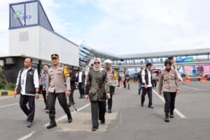 Tinjau Pelabuhan Ketapang, Kompolnas RI Apresiasi Pelaksanaan Ops Lilin Semeru Polresta Banyuwangi