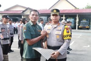 Kapolres Kediri Berikan Penghargaan Pada Masyarakat Atas Dukungan Asta Cita Presiden Prabowo