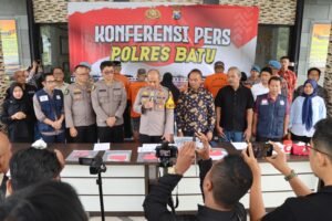 Polres Batu Berhasil Ungkap Kasus TPPO Modus Adopsi Bayi