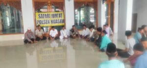 Kapolsek Ngasem Iptu Ardian Wahyudi Ajak Masyarakat Jaga Kamtibmas