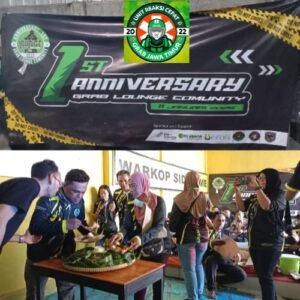 URC GRAB JAWA TIMUR Memeriahkan Tasyakuran HUT Anniversary Ke-1 Komunitas GRAB Lounge Community dan Bekerjasama Dengan Rumah Sakit Ubaya,Usada dan RS.Mitra