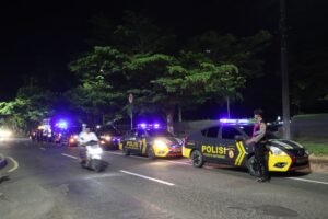 Polresta Banyuwangi Gelar Patroli Gabungan Skala Besar Antisipasi Balap Liar