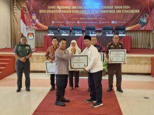 KPU Kota Kediri Beri Apresiasi untuk Forkopimda, Pilkada 2024 Sukses Tanpa Sengketa