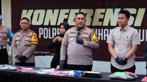 Polres Tanjungperak Ungkap 13 Kasus Kriminalitas di Awal Tahun 2025, Amankan 14 Tersangka