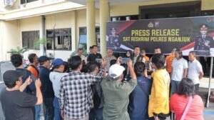 Polres Nganjuk Ungkap Serangkaian Kasus Curanmor di Tahun 2024, 24 Orang Ditetapkan Tersangka
