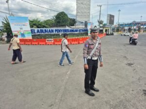 Polresta Banyuwangi, Siapkan  Skenario Rekayasa Lalu Lintas di Pelabuhan Ketapang Saat Libur Panjang