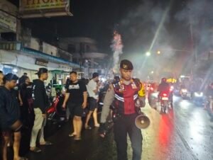 Antisipasi Kriminal Malam Tahun Baru 2025,Sat Samapta Polres Kediri Kota Tingkatkan Patroli