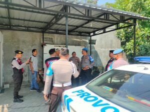 Polres Nganjuk Gelar Patroli Skala Besar Jelang dan Pasca Pembacaan  putusan MK PHPU Pilkada 2024