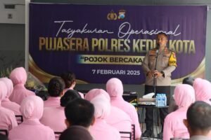 Tasyakuran Oprasional Pujasera Polres Kediri Kota